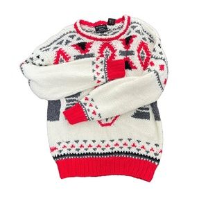 Patterned Oversized Knit